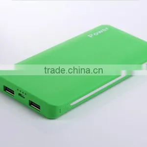 5000mah Ultra Slim Ultra Compact Power Bank External Battery Portable Battery With Built-in Micro Usb Cable thumbnail-2