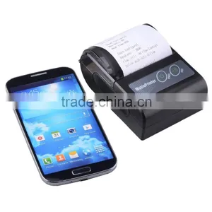 58mm Portable Cheap Bluetooth Thermal Printer (Android Version) Black thumbnail-2