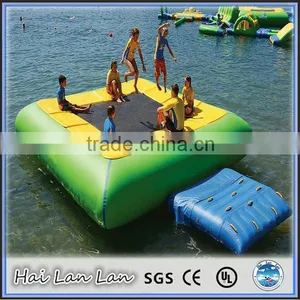 2015 Hot Sale Steel Frame Inflatable Water Trampoline for Kids thumbnail-2