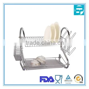 Steel Kitchen Houseware Organizer Pantry Rack (Silver) thumbnail-3