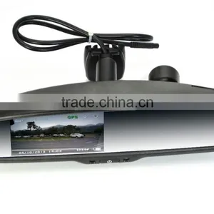 Ambarella A7 4.3 Inch Rearview Mirror Monitor With Car Backup Camera Display thumbnail-1