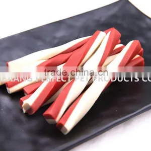 Dog Bones Dental Dog Treats Two-tone Chewing Bone thumbnail-4