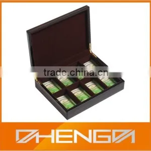 High Quality Factory Customized Personalized Wooden Tea Box thumbnail-5