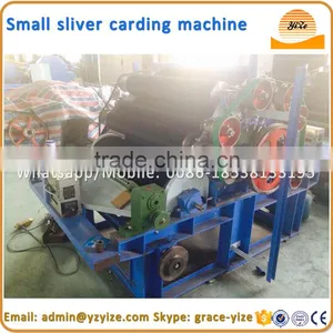 Wool Roll and Web Carding Machine , Machine Making for Sliver thumbnail-2