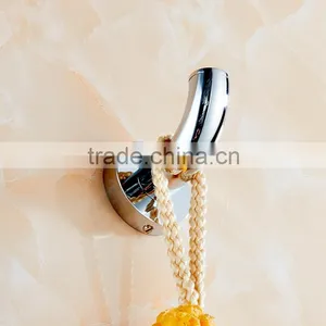 Bathroom Accessory With Brass Single Robe Hook for Shower Rail. thumbnail-2