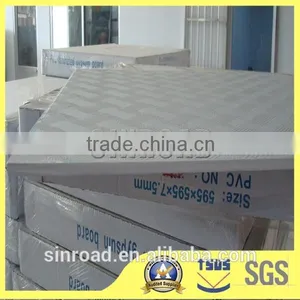 Acoustic PVC Gypsum Board Suspended Ceiling Panel thumbnail-3