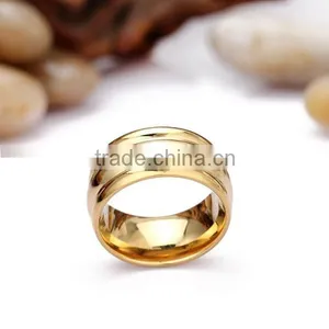 Latest Simple Gold Wedding Fashion Man Ring Designs thumbnail-1
