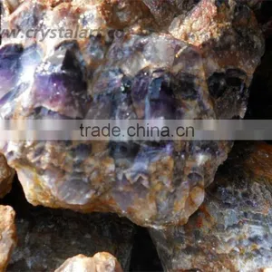 AMETHESE AGATE ROCKS ROUGH STONE thumbnail-1