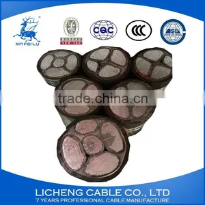 3*185+2*95mm2- China Cable Manufacturer Aluminum 5 Core XLPE Insulated PVC Sheathed Construction Power Cable-YJLV thumbnail-5