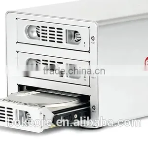 3bay 3.5" SATA HDD RAID Enclosure With Multi Kinds of RIAD Mode thumbnail-1