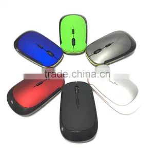 Promotional Gift 2.4G Optical Ultrathin Flat Wireless Mouse thumbnail-6
