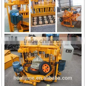 QT40-3a Portable Movable Concrete Block Machine Egg Layer for Sale thumbnail-4