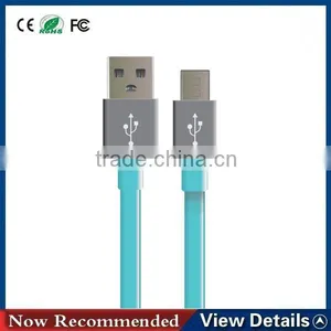 Android Phone Charger Cable For Samsung Flat Colorful Micro USB Cable thumbnail-1