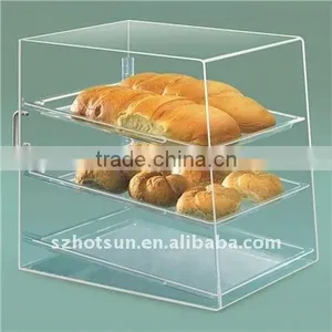 Clear Acrylic Cake Display Box thumbnail-1