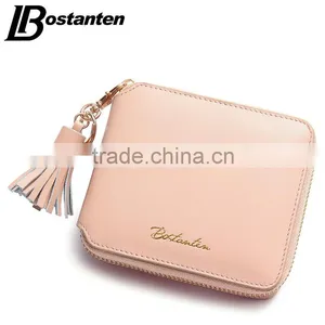 Leather Macrame Women Wallet and Purse Zipper Open With Coin Slot thumbnail-6