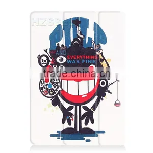 Slim Lightweight PU Leather Smart-shell Folio Stand Case Shockproof Full-body Protective Cover With Auto Wake & Sleep for IPad thumbnail-2