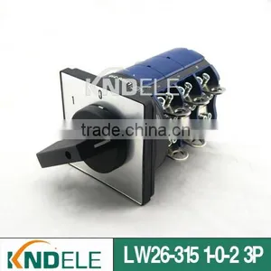 Change Over Switch Rotary Universal Cam Switch LW26-315 1-0-2 3P thumbnail-1