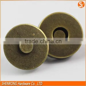 OEM/ODM Welcomed Magnetic Snap Slim Coin With Printing Logo/brand thumbnail-1