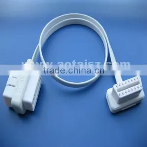 8C Obd Pass Through Male/female to Female Flat Cable for Car Diagnostic thumbnail-2