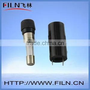 R3-24 5*20 Black Inline Fuse Holder 12mm Install Hole thumbnail-1