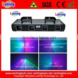 4 Head Laser Light RGB Dancing Light thumbnail-1
