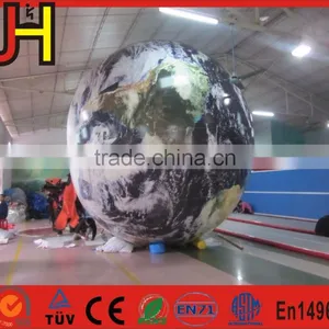 5m Hanging Inflatable Earth Globe With Satellite Imagery thumbnail-2