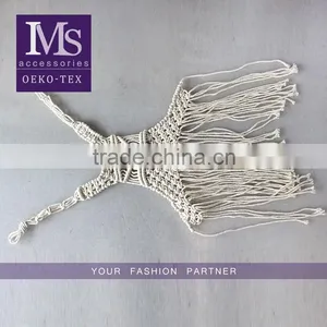 Wholesale Latest Design Knitted Natural Necktrim Crochet Neckline for Wommen Clothes thumbnail-1
