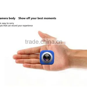 Mini Sports Action Camera 360 Degree Panoramic VR Camera Build-in WiFi Mini Ultra Life DV thumbnail-3