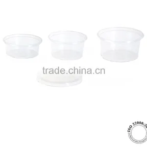 Plastic Sauce Cup and Lid thumbnail-1