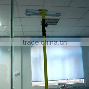 Microfiber Rubber Window Cleaner With Exteldable Handle 350cm thumbnail-1