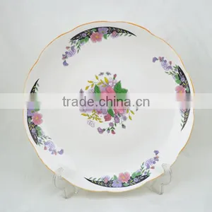 2015Newest Creativity Hand Printed Ceramic Dinner Set Made in China thumbnail-1