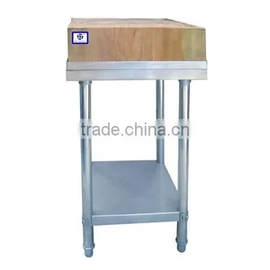 TT-BC304 Good Quality Dismountable Stainless Steel And Wooden Bench thumbnail-1