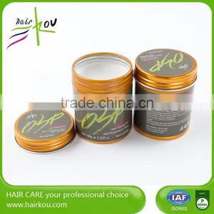 Gloss Finish Firm Hold Styling Mud Edge Controll Pomade Gel Wax for Nature Hair thumbnail-2