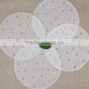 Non-stick Silicone Coated Food Steamer Paper With Holes thumbnail-1