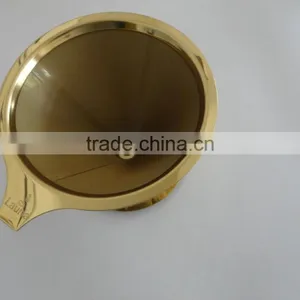 Gold Color Reusable Coffee Filter thumbnail-1