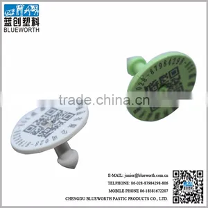 Blueworth 1# Tpu Round Male Pig Use Ear Tags With Metal Nail thumbnail-2