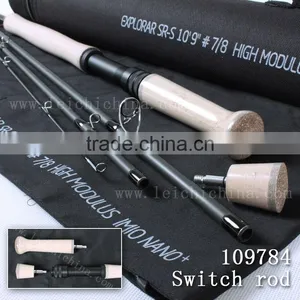 Switch Rod 109784 IM10 NANO Carbon Fiber, 10 Feet-9 Inch, #7/8 Weight, 4 Sec Fly Fishing Switch Rod thumbnail-1