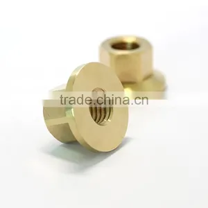 Online Shopping Brass Flange Nut ,brass Hex Nut thumbnail-3