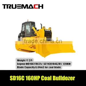 SHANTUI 160HP SD16C Coal Bulldozer thumbnail-1