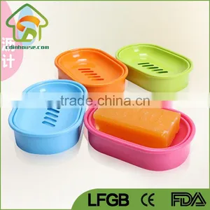 Soap Dispenser Dish Case Holder Container Box thumbnail-1