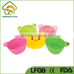Promotion Cartoon Animal Small Plastic Children Kids Bowl thumbnail-1