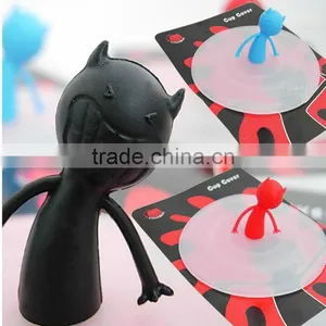 Eco-friendly Hot Sale Silicone Drinking Cup Cover With Lid thumbnail-1