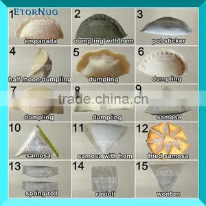 18000 Pcs/Hour High Capacity Commercial Chinese Automatic Pierogi Maker Machine thumbnail-6