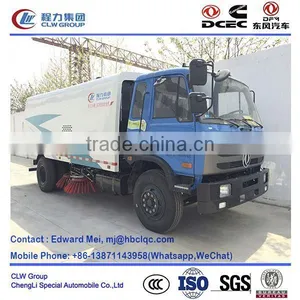 Dongfeng 4*2 4*4 Type 190hp 9 Ton Road Cleaning Truck thumbnail-1