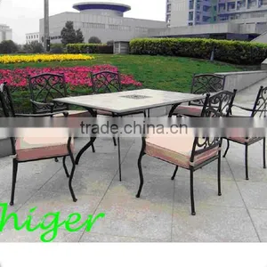 Outdoor Aluminum Alloy Garden Table and Chair Furniture thumbnail-1