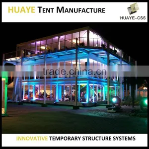 Luxury Multi-level Structure Wedding Events Tent With Lighting for Sale thumbnail-1