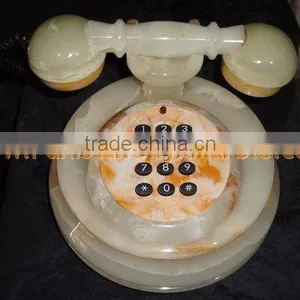 NATURAL 2017 New Items ONYX TELEPHONE SETS HANDICRAFTS thumbnail-4