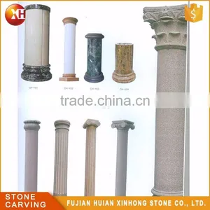 Various Patterns Natural Basalt Pillar thumbnail-1