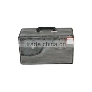 Wooden Box China Old Look Vintage Wooden Box Whosale Wooden Storage Box With Handle thumbnail-1