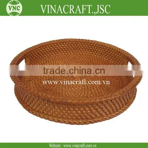 Rattan Basket Rattan Tray for Sale thumbnail-1